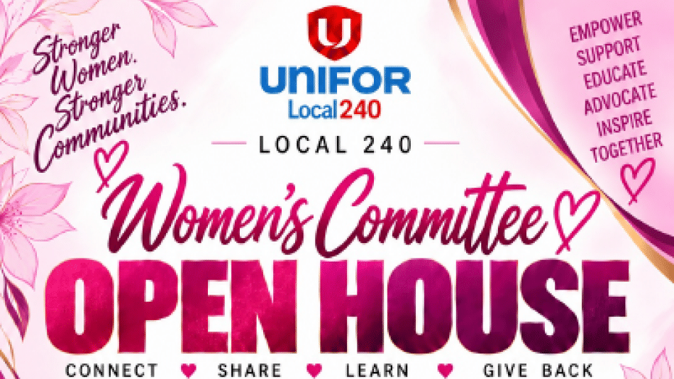 2026 Women's Committee Open House Main page